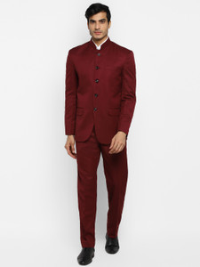 Royal Kurta Bandhgala Suit Solid Men Suit