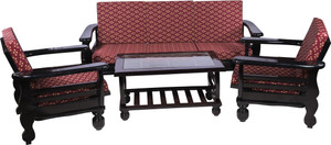 AAYAT FURNISHINGS Fabric 3 + 1 + 1 Sofa Set