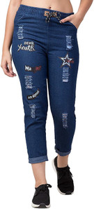 Kolva Slim Women Dark Blue Jeans