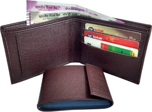 Xamio Boys Formal Brown Artificial Leather Wallet