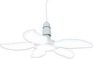 Make Ur Wish B22 Foldable Fan Blade LED Light Bulb, Super Bright Angle Adjustable Pendants Ceiling Lamp