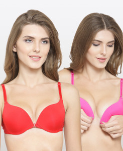 PrettyCat PrettyCat Front Open Push-up Heavily Padded Bra Women Push-up Heavily Padded Bra
