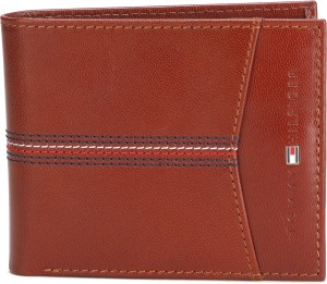 TOMMY HILFIGER Men Brown Genuine Leather Wallet
