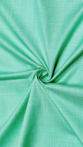 SUBHDIN Cotton Blend Solid Shirt Fabric