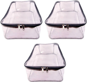 AA COLLECTION Garment cover Pack of 3 pieces High Quality Travelling Bag Large Transparent Mens Shirt Trouser Cover Petticoat Bag Organizer Bag