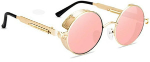 PIRASO Round Sunglasses