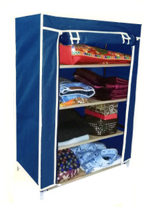CMerchants STORAGE WARDROBE-S8 PP (Polypropylene) Collapsible Wardrobe