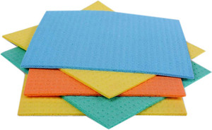 नीमको Sponge Wipes for Kitchen Cleaning, 5 Pcs स्पंज मोप