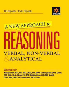 ARIHANT A New Approach To Reasoning Verbal & Non-Verbal - Verbal, Non - Verbal & Analytical 2nd Edition