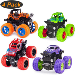 CLICKEDIA Toy-Monster Truck-Pack of 4