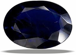 TEJVIJ AND SONS 9.50 Ratti Certified Ceylon Neelam Blue Sapphire Gemstone Stone Sapphire Ring