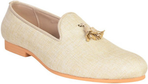 Tanny Shoes Tanny Shoes Men's Fabric Material Loafer & Mocassins Ethnic Shoes Jutis For Men