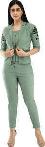 NEYSA Women Pant Ethnic Jacket Set