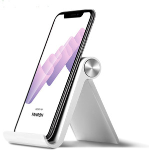 Flipkart SmartBuy SLICK Multi Angle Mobile Stand. Phone Holder. Portable,Foldable Cell Phone Stand.Perfect for Bed,Office, Home,Gift and Desktop (White) Mobile Holder