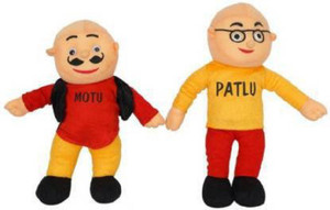 Saubhagye Kids Motu Patlu Soft Toy combo for Kids- 30cm  - 30 cm