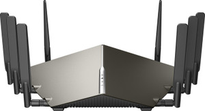D-Link DIR-X6060 Mesh Router 2.4 GHz, 5 GHz 6000 Mbps Wifi Speed Dual Band External Antenna Ethernet (Cable Broadband)