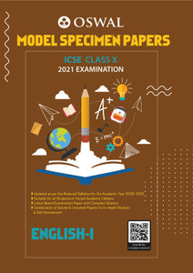 Model Specimen Papers for English 1: ICSE Class 10 for 2021 Examination