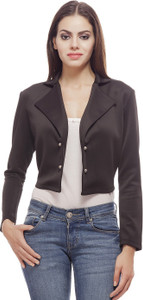 PepTrends Full Sleeve Solid Women Jacket