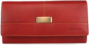 Genwayne Women Casual Brown Genuine Leather Wallet