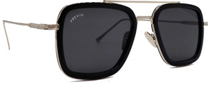 PREVIO Retro Square Sunglasses