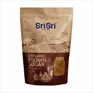 Sri Sri Tattva Brown Sugar Each 1 kg ( Pack of 5) Sugar