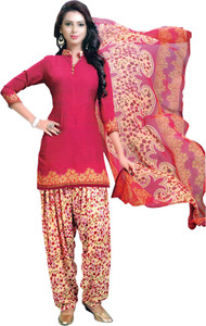 Reya Crepe Striped Salwar Suit Material
