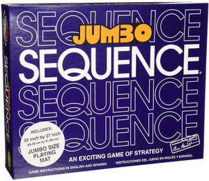 YIQELU Latest Jumbo Sequence Box Edition Board Game Family Indoor Games () Party & Fun Board Game