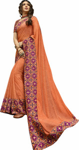 WHOLSALE BAZAR Printed Bollywood Georgette Saree