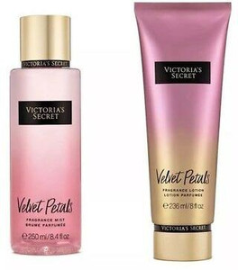 Victoria's Secret Velvet Petals Fragrance Mist Body Lotion Set
