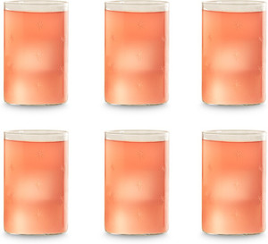 BOROSIL (Pack of 6) BN430120024 Glass Set Water/Juice Glass