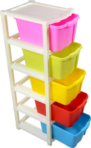 ELIGHTWAY MART 5 Compartment Modular Drawer Desk Organizer - Image 1