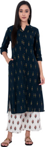 Style n Selfie Women Kurta Palazzo Set