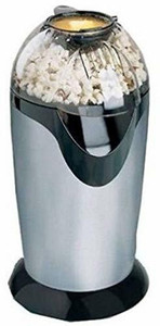 FosCadit Big Electric Machine 1200W Hot Air Popcorn Maker Use for Making Oil-Free Snacks with Removable Top Cover and Measuring Cup Big Electric Machine 1200W Hot Air Popcorn Maker Use for Making Oil-Free Snacks with Removable Top Cover and Measuring Cup 300 L Popcorn Maker