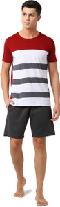 PETER ENGLAND Striped Men Track Suit