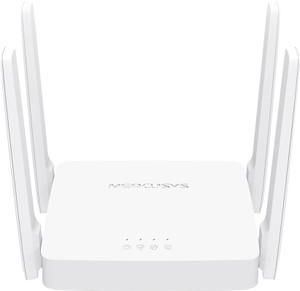 Mercusys AC10 Wireless Router 2.4 GHz, 5 GHz 1200 Mbps Wifi Speed Dual Band External Antenna Ethernet (Cable Broadband)