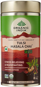 ORGANIC INDIA Organic Tulsi Masala Tea (100 gm tin) Masala Tea Tin