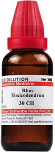 Dr.Willmar Schwabe India Rhus Toxicodendron 30CH Liquid