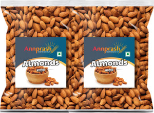 Annprash PREMIUM QUALITY ALMONDS/ BADAM 500GM (250GMx2) Almonds
