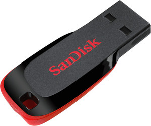 SanDisk Cruzer Blade 32GB USB Flash Drive CZ50 32GB Pen Drive 32 GB Pen Drive Compatible with Laptop, Desktop Computer, Television, Netbook, Gaming Console USB 2.0 Plastic Case