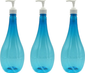 HARSH PET Empty Refillable Neer Lotion Pump Bottle 1000 ml Bottle