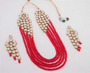 CATALYST Alloy Copper Red Jewellery Set