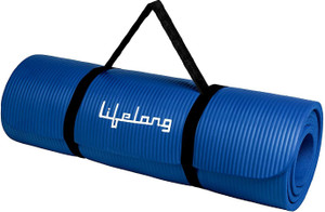 Lifelong 13 mm Extra Thick Yoga Mat Blue 13 mm mm Yoga Mat