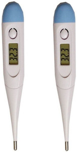 Shop & Shoppee SnS-2Thermometerset Digital Medical Thermometer Quick 40 Second Reading for Oral, Rectal, Armpit Underarm, Body Temperature Clinical Professional Detecting Fever in Baby, Infant, Kids, Children and Adults Thermometer(2 Pcs) Thermometer