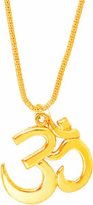 Blooming Faith Gold-plated Brass Pendant Set