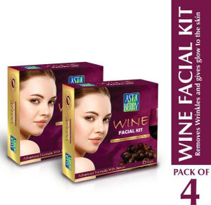 ASTABERRY Asta berry wine facial kit advanced formula with serum