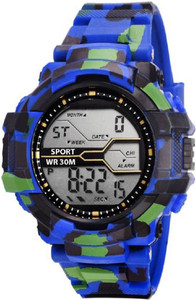 Tarido KD010 BLUE ARMY Kids Watch, Boys Watch, Girls Watch Digital Watch Digital Watch - For Boys & Girls