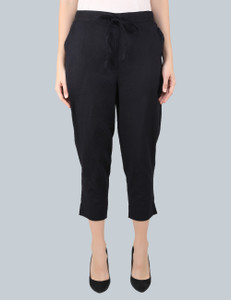FLYJAG Regular Fit Women Dark Blue Trousers