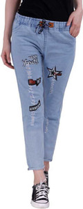 kashafbebo Jogger Fit Women Dark Blue Jeans