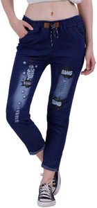 kashafbebo Jogger Fit Women Light Blue Jeans