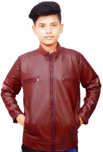 BUGRASI TRADERS Full Sleeve Solid Boys Jacket